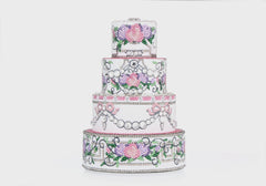 Tiered Cake Tie The Knot