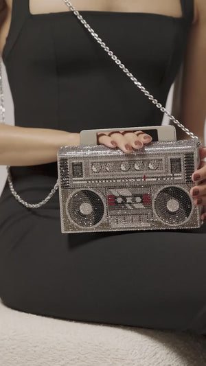 Soft Boom Box Couture Bag-5