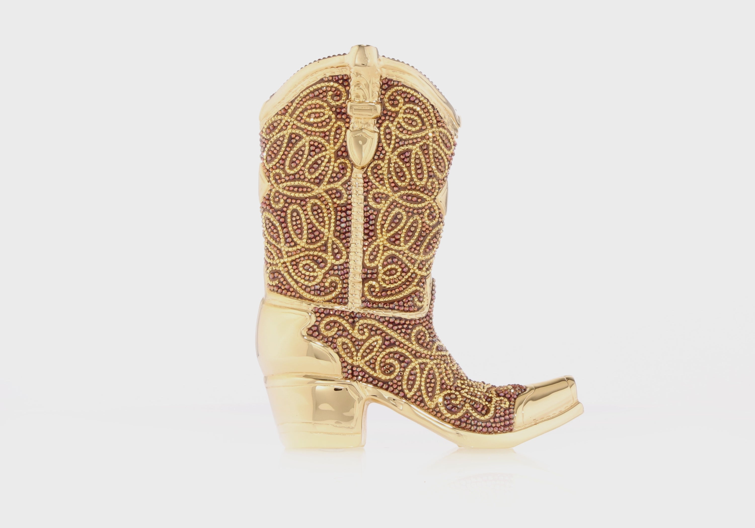 Cowboy Boot Austin Brown - Judith Leiber