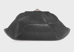 Grande Gemma Embossed Clutch