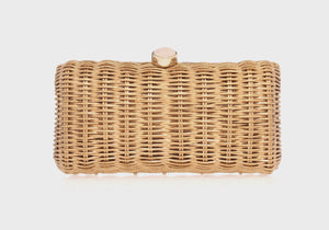 Poppy Basket Semi-Precious Stones Champagne-7