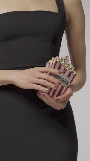 Popcorn Matinee - Designer Judith Leiber Popcorn Bag-5
