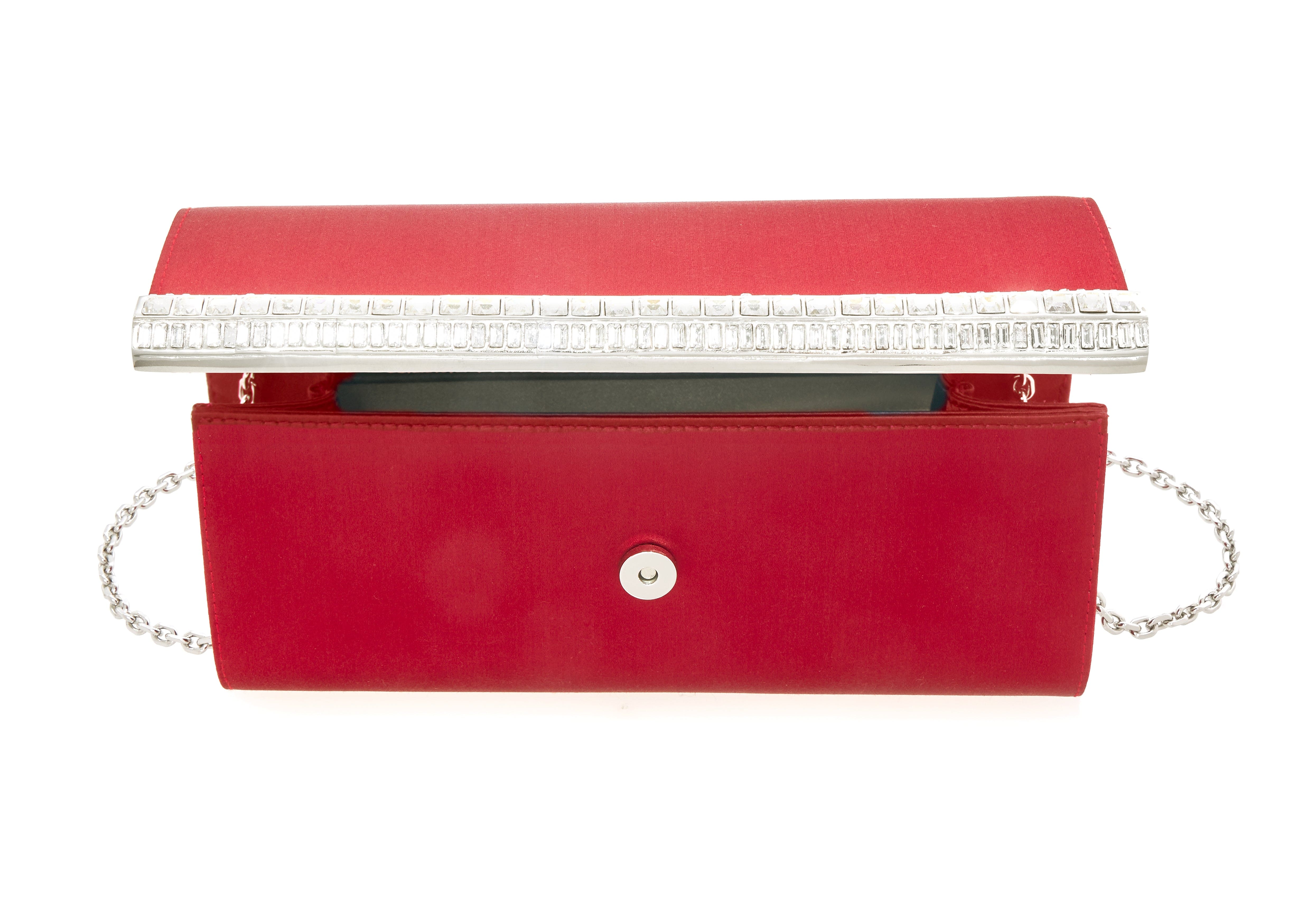 Judith Leiber Lipstick Seductress Crystal-embellished Gold-tone Clutch -  Red - ShopStyle
