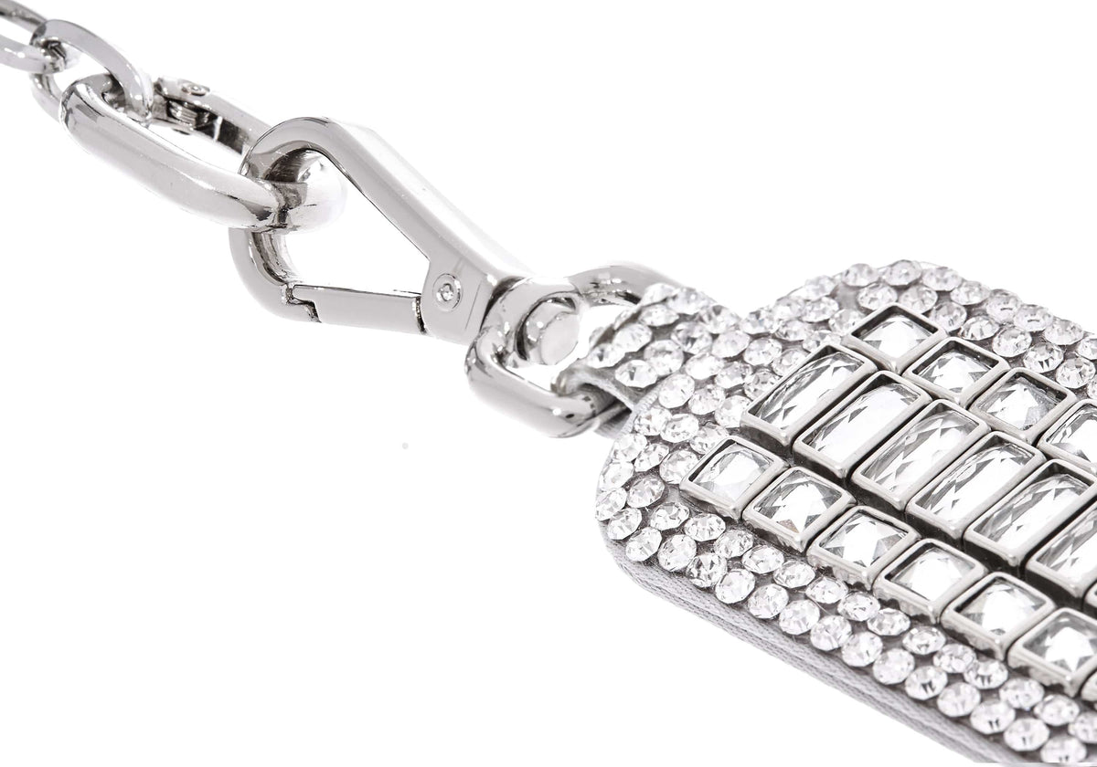 Baguette Deco Gems Belt Silver