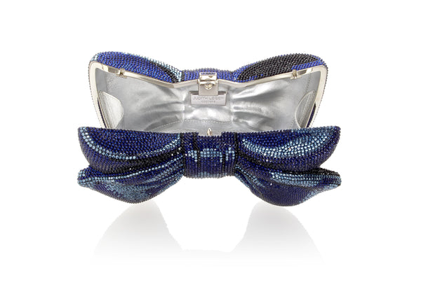 Judith Leiber Blue Just For You Bow