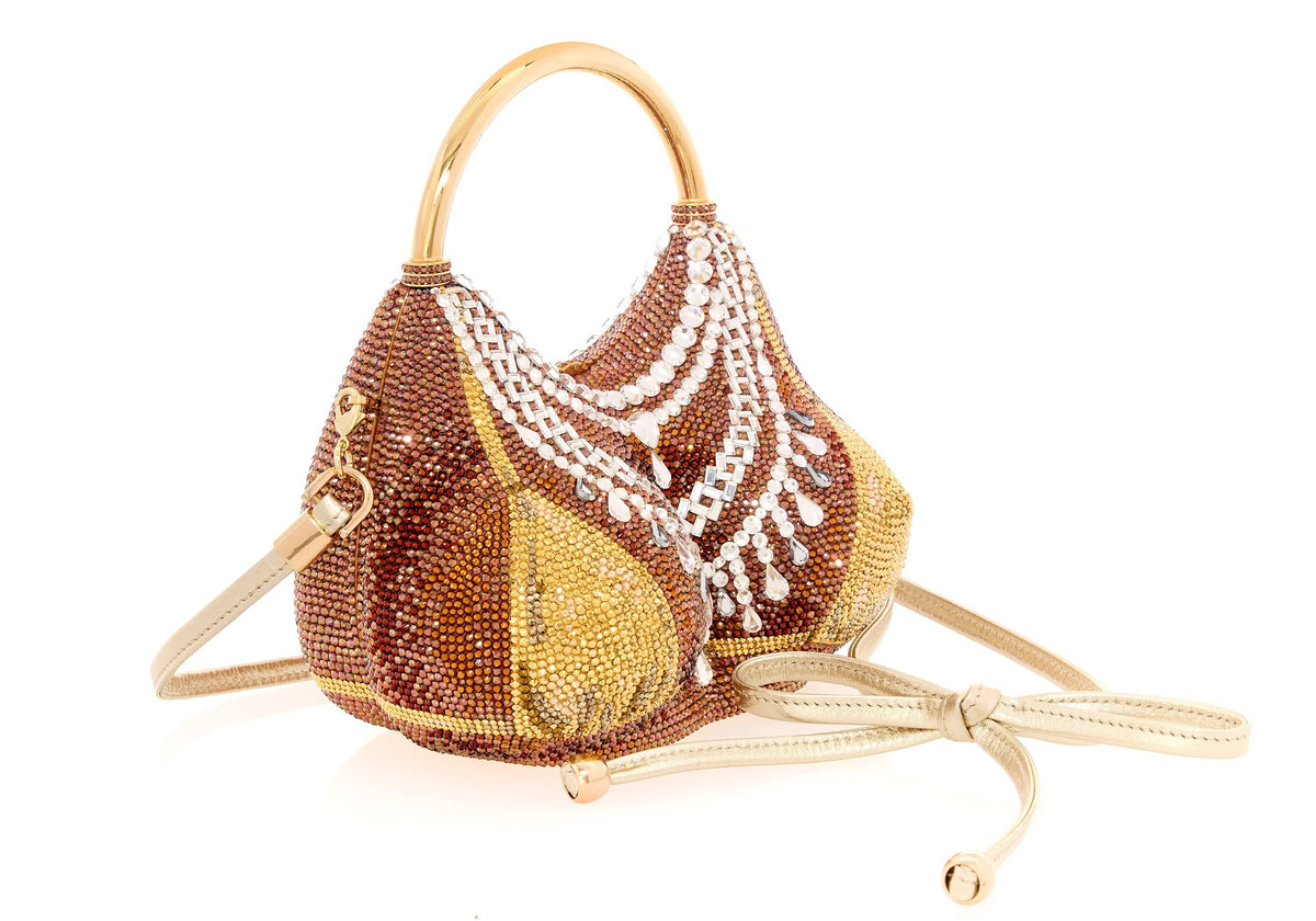 Bust Gold Bikini Bag