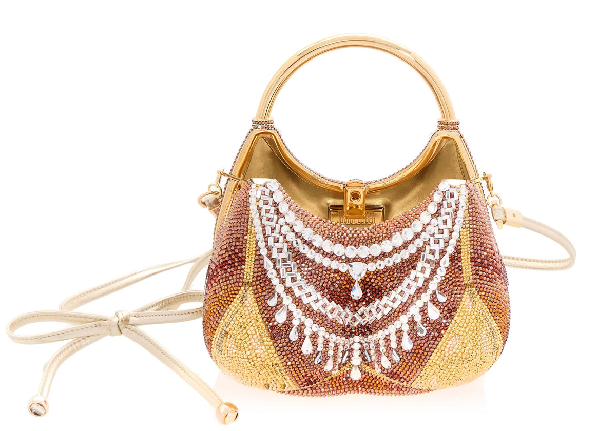 Bust Gold Bikini Bag