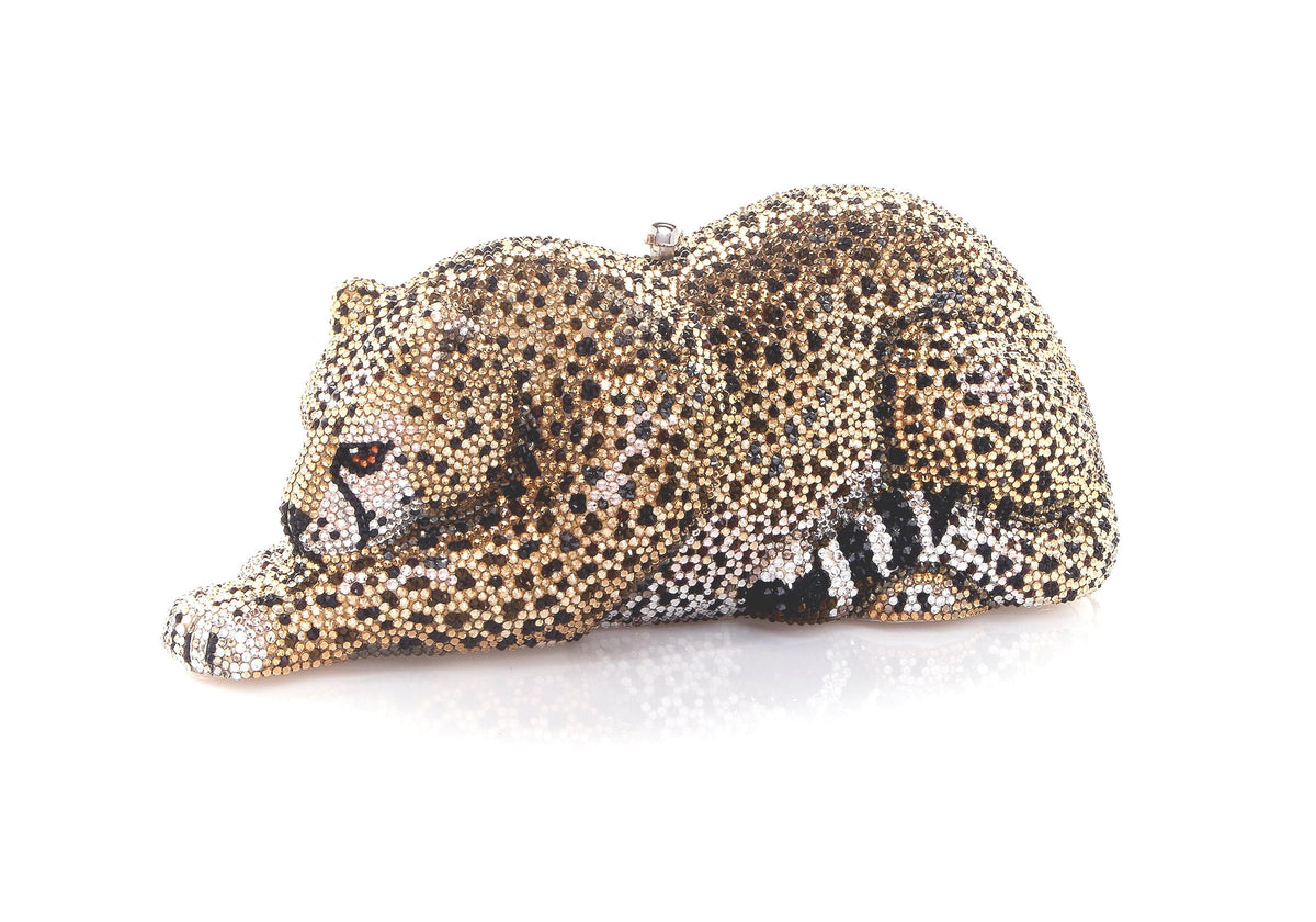 Cheetah Clutch Bag Judith Leiber