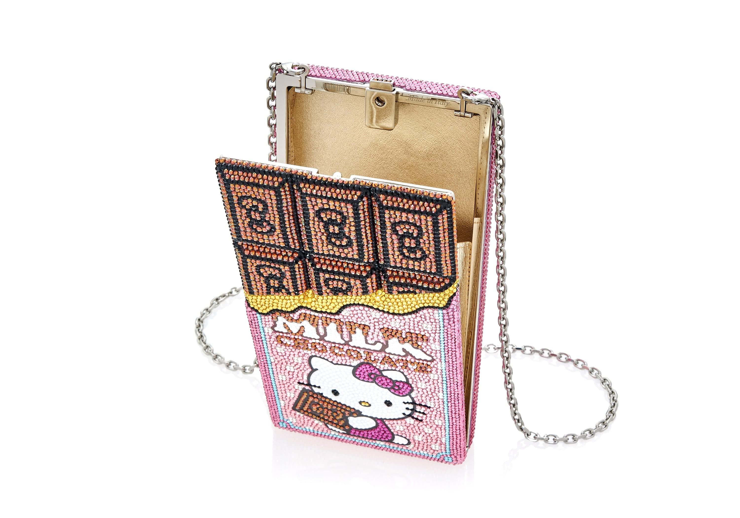 Judith Leiber Couture x Sanrio Hello Kitty Crystal Top-Handle Bag