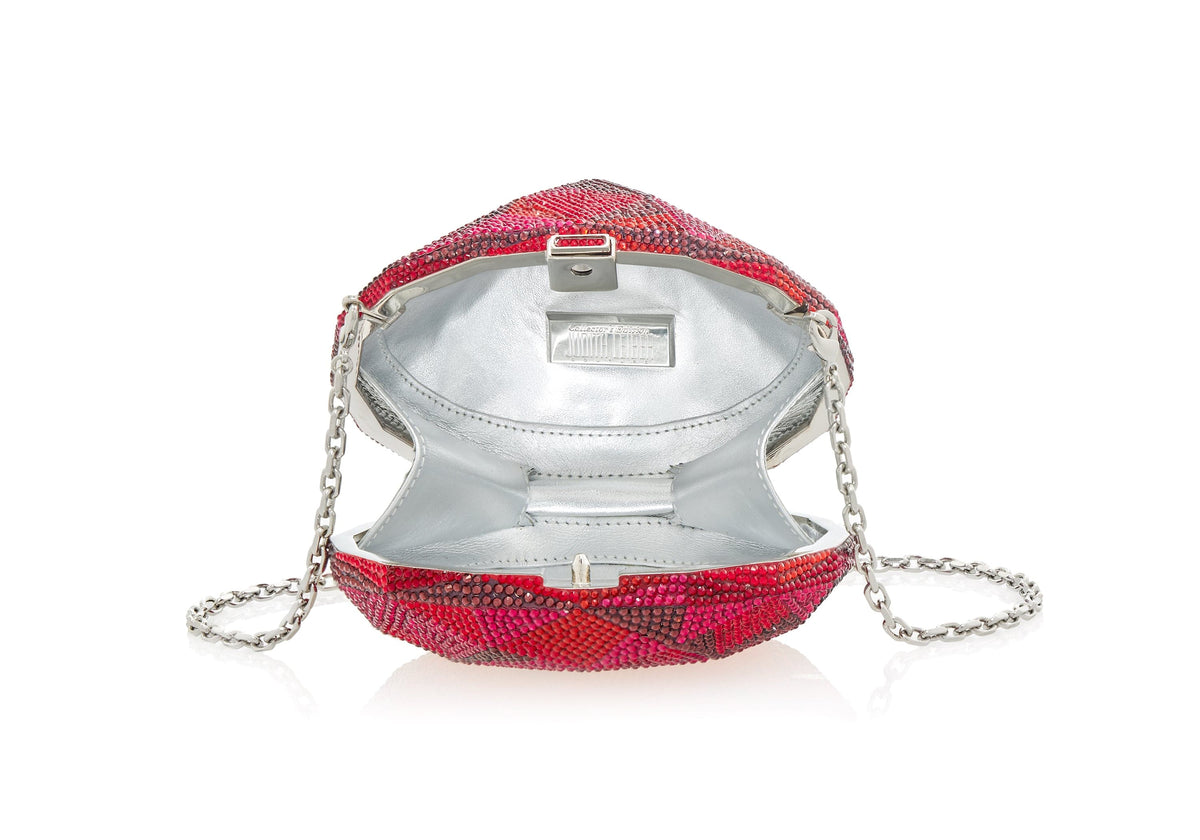 Designer Diamond Ruby Handbag