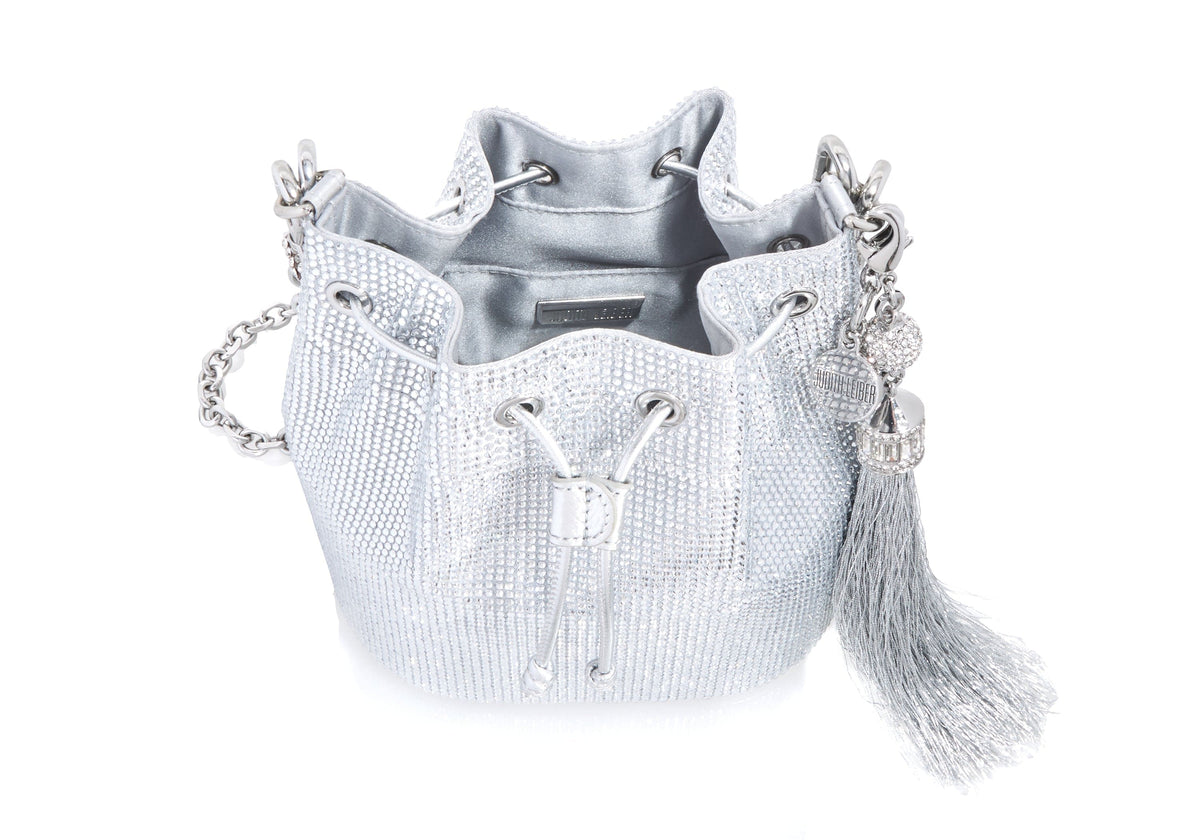 Poppy Petit Bucket Bag _ Queen Silver