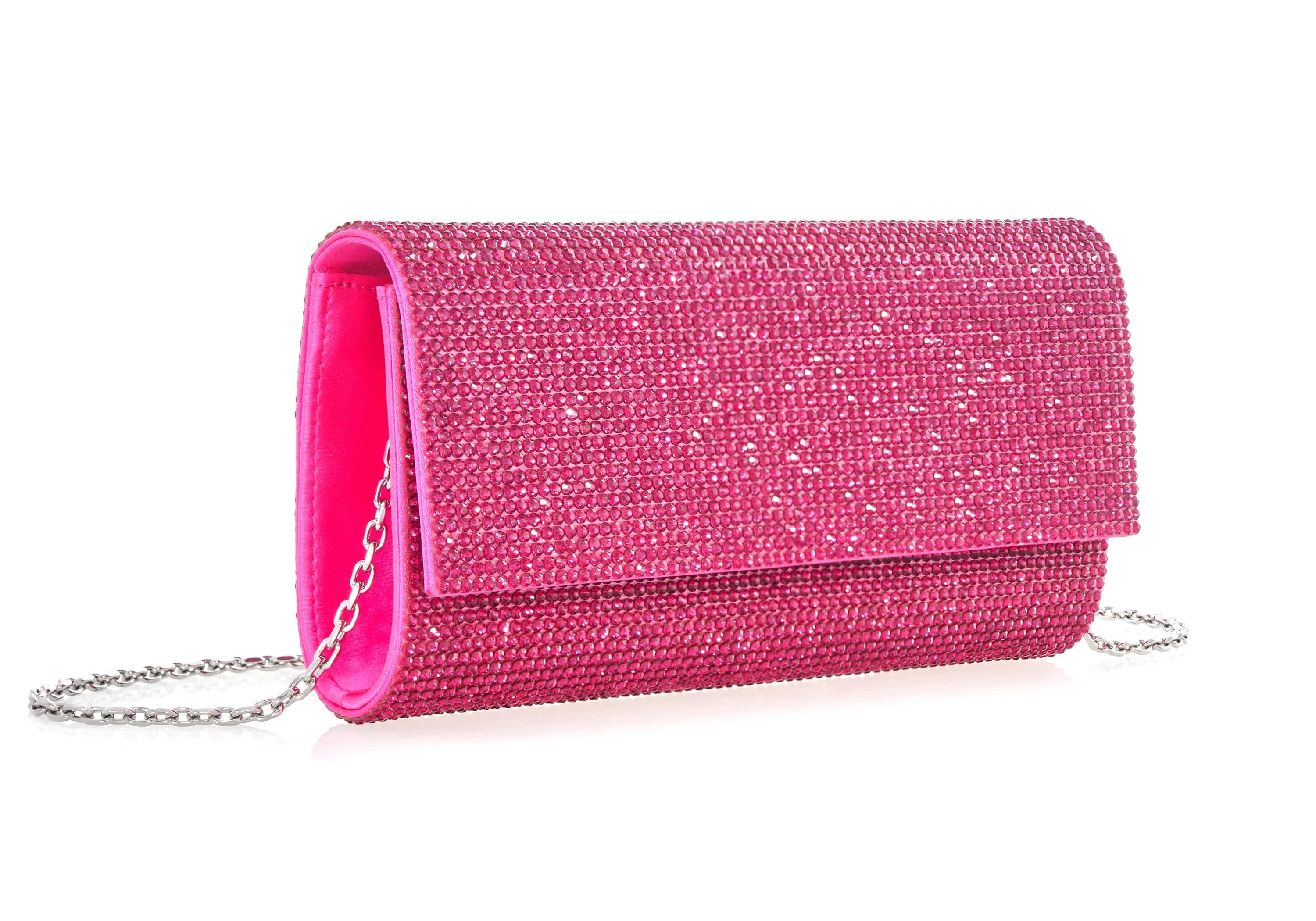 Baby Pink Clutch Bags Indian Bags Gifts For Women Clutch Purse Unique  Designer | eBay