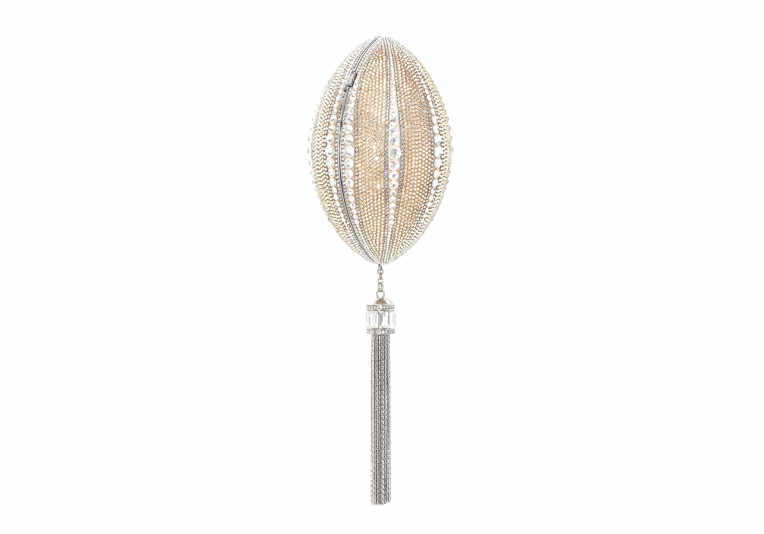 Oval Drop With Tassel