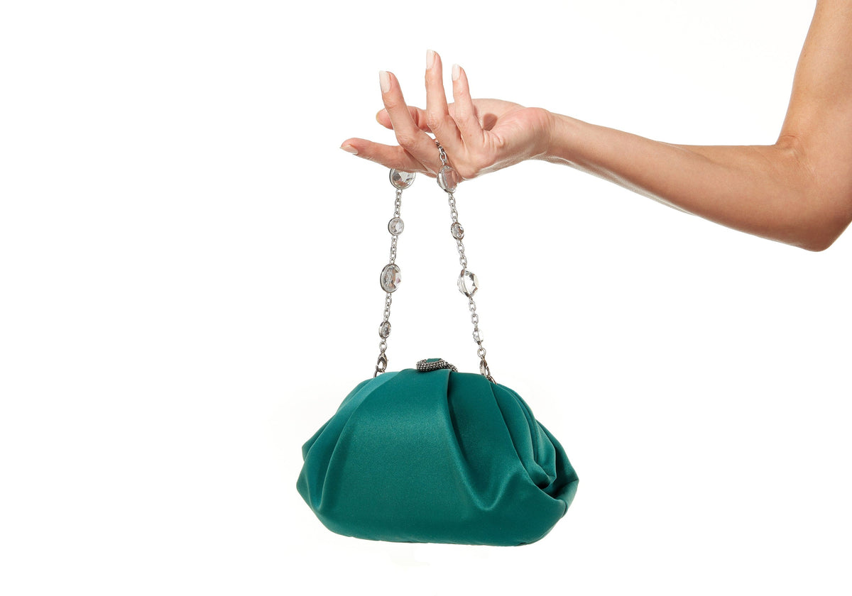 Gemma Satin Emerald