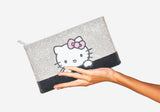 Judith Leiber x Hello Kitty Zip Pouch Pink Bow