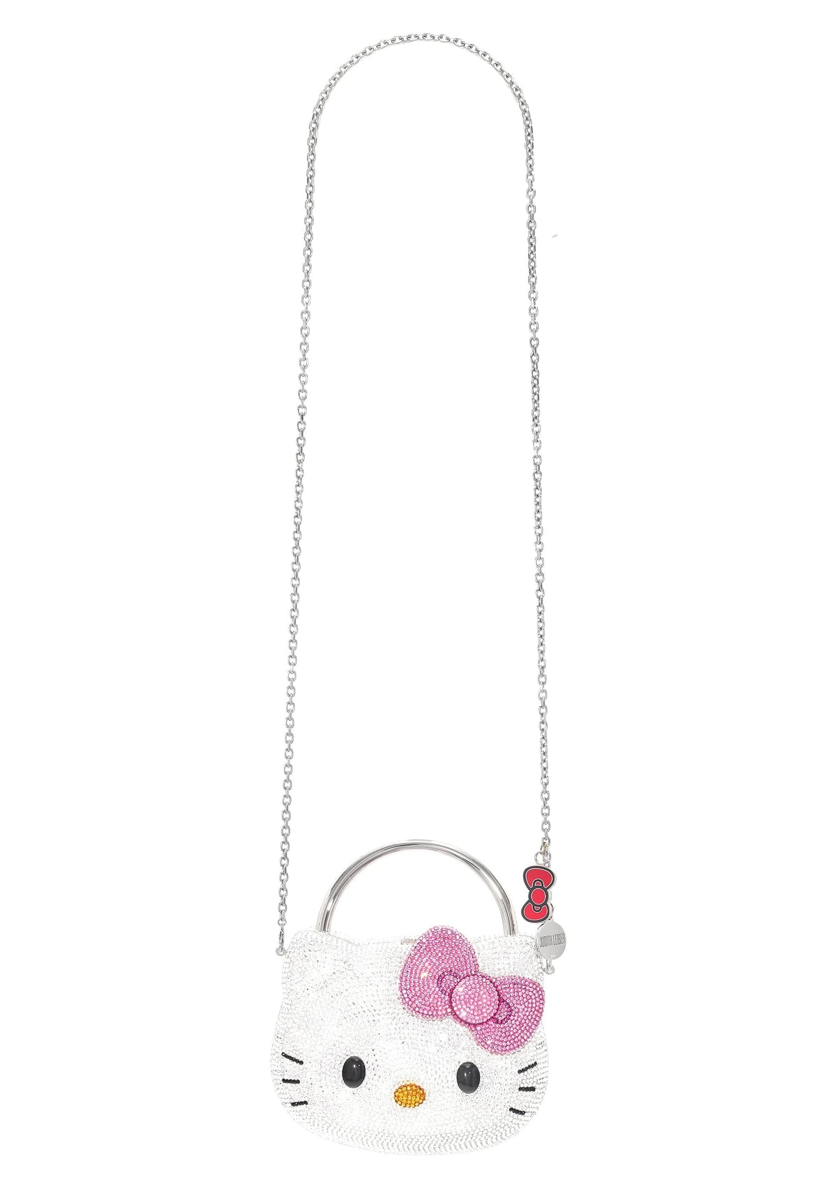 Judith Leiber x Hello Kitty Top Handle Pink Bow
