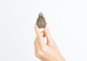 Pineapple Pillbox Hawaiian-2
