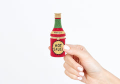 Hot Sauce Bottle Pillbox