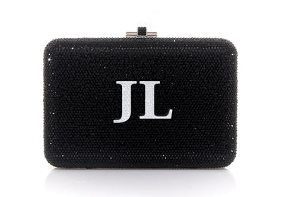Bespoke Slim Slide crystal clutch lifestyle view