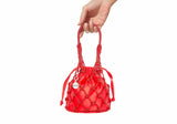 Sparkle Net Pouch Red