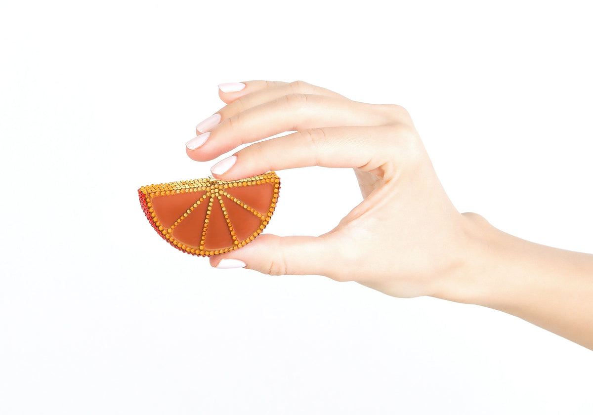 Orange Slice Pillbox