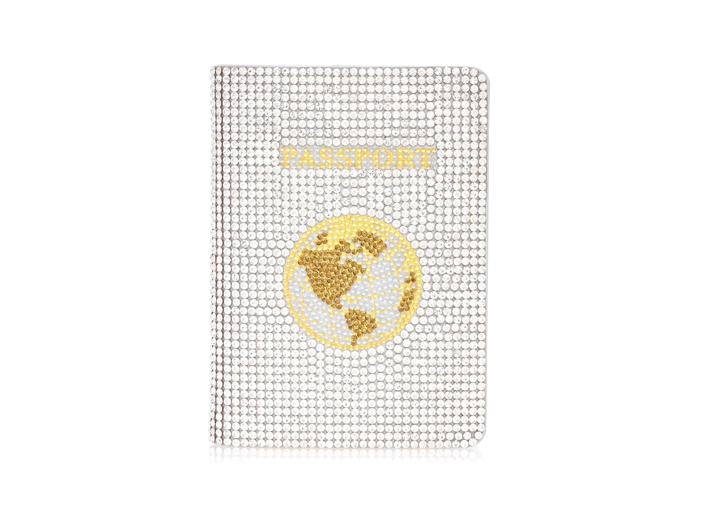 Judith Leiber Couture Allover Crystal Passport Holder