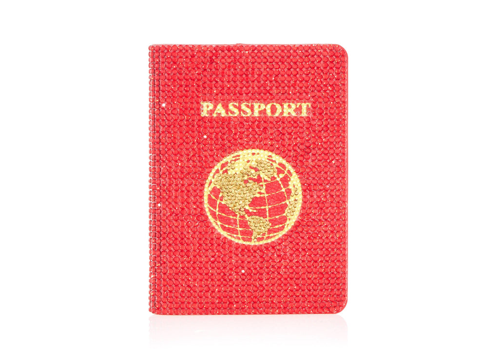 International Passport Cover Set In Red Blue And Dark Green