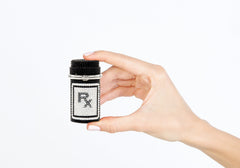 Prescription Bottle Pillbox RX