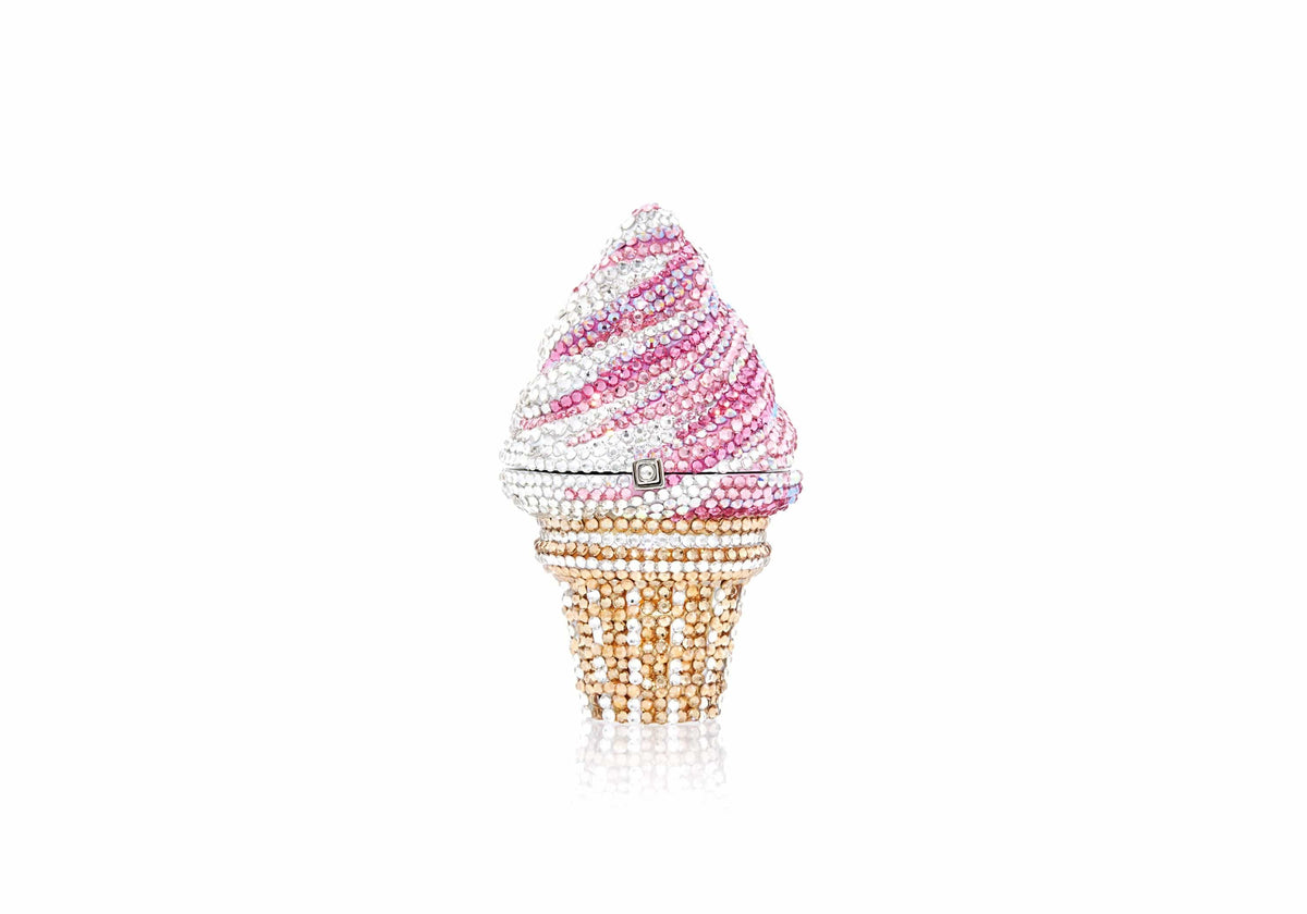 Mini Strawberry Twist Ice Cream Cone