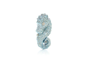 Seahorse Pillbox Aqua-1