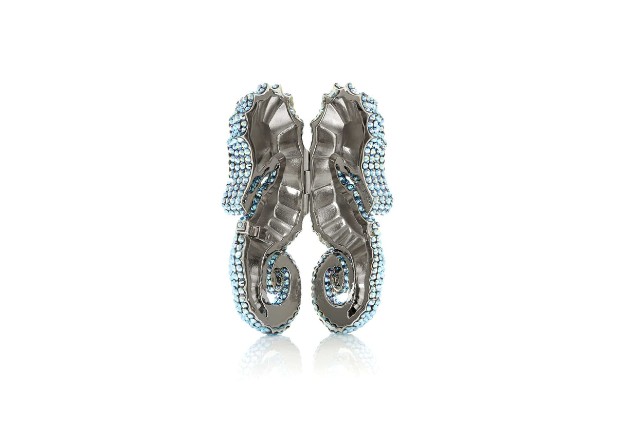 Seahorse Pillbox Aqua