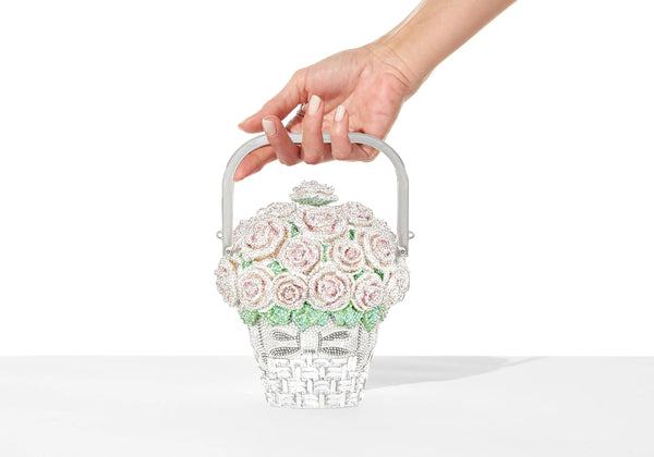 The American Beauty Rose Clutch by Judith Leiber  Judith leiber handbags, Rose  clutch, Unique handbags