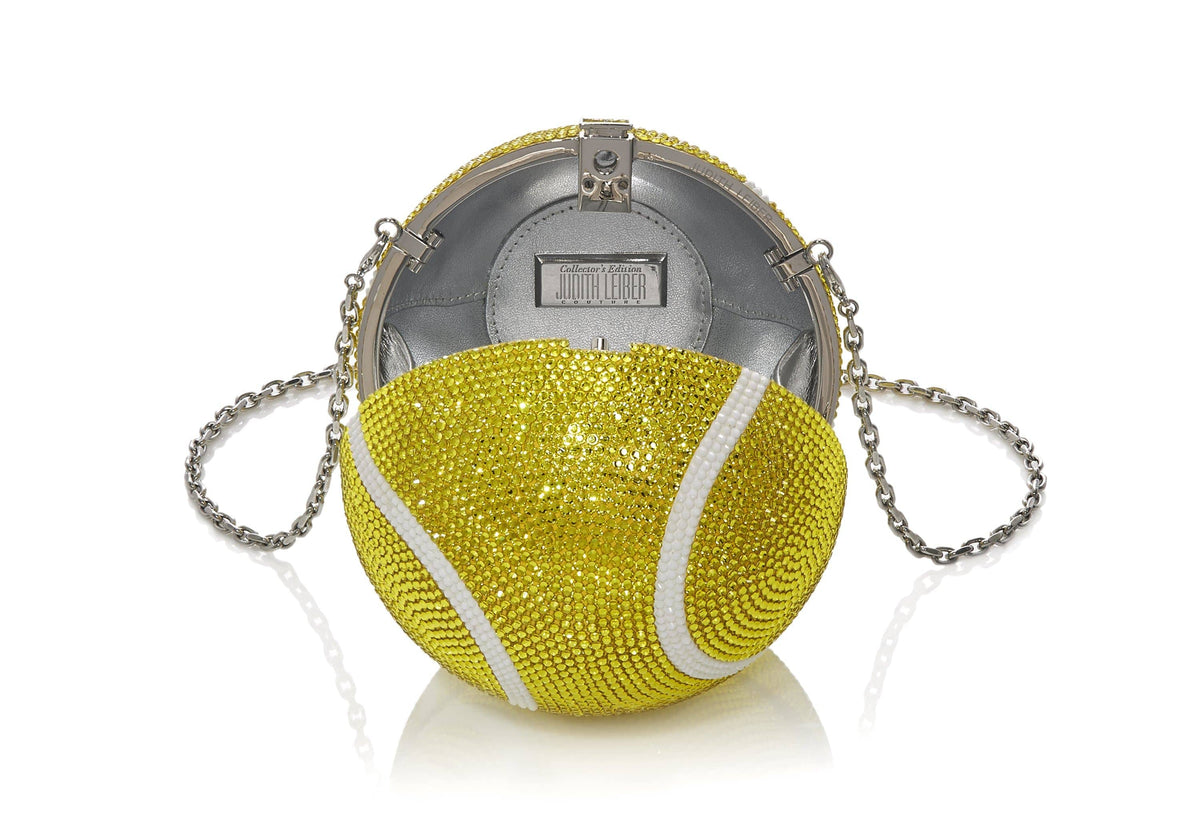 Judith Leiber Tennis Ball Clutch
