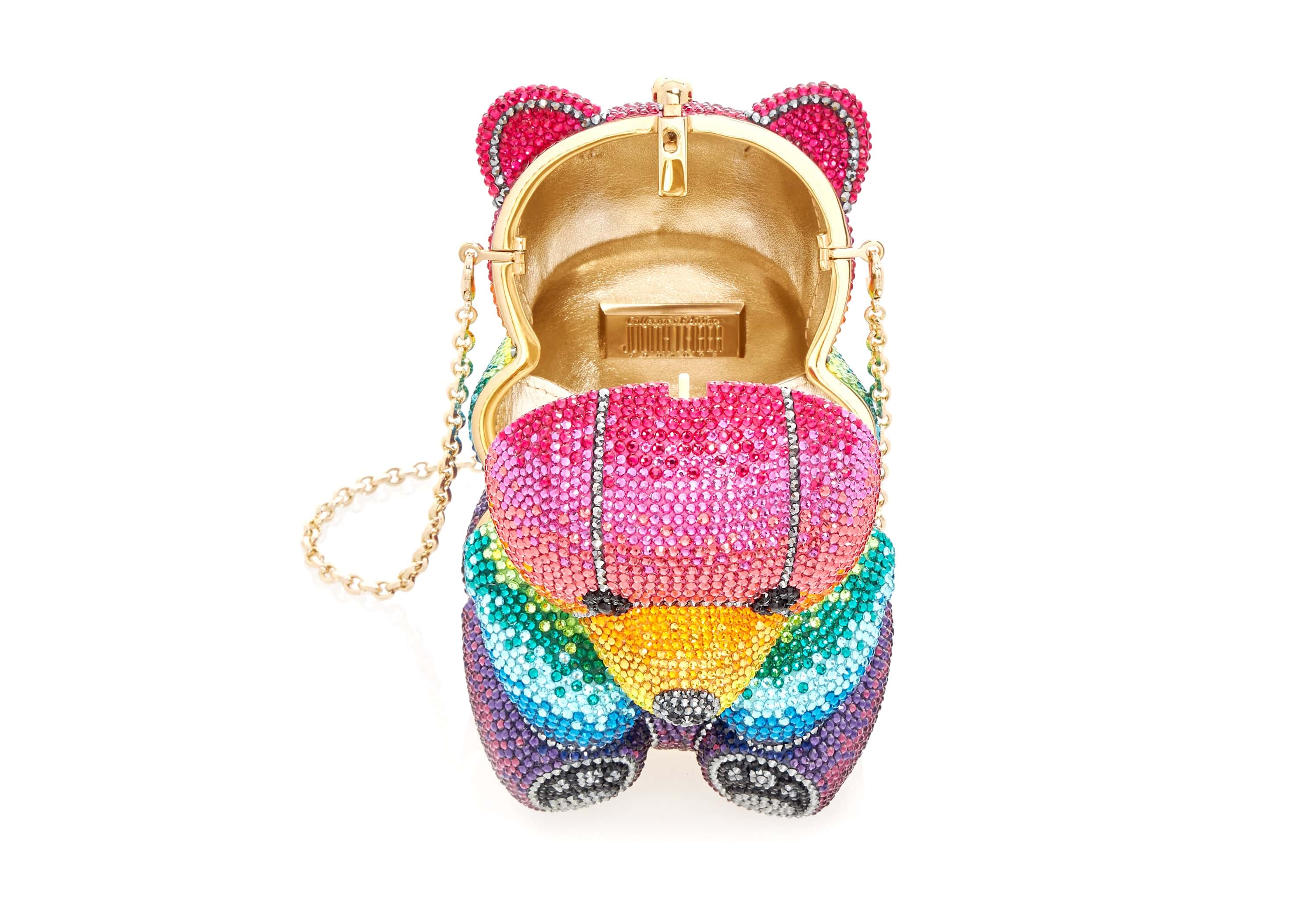 Rainbow Collectible Swarovski® Teddy Bear