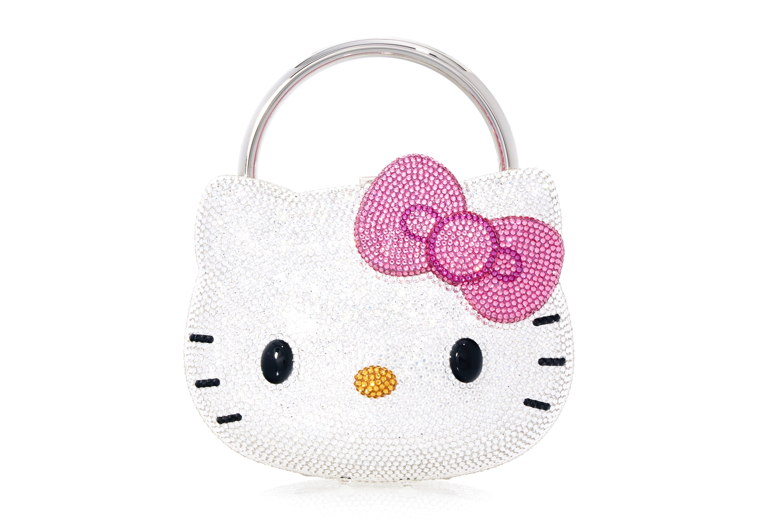 Judith Leiber x Hello Kitty Top Handle Pink Bow