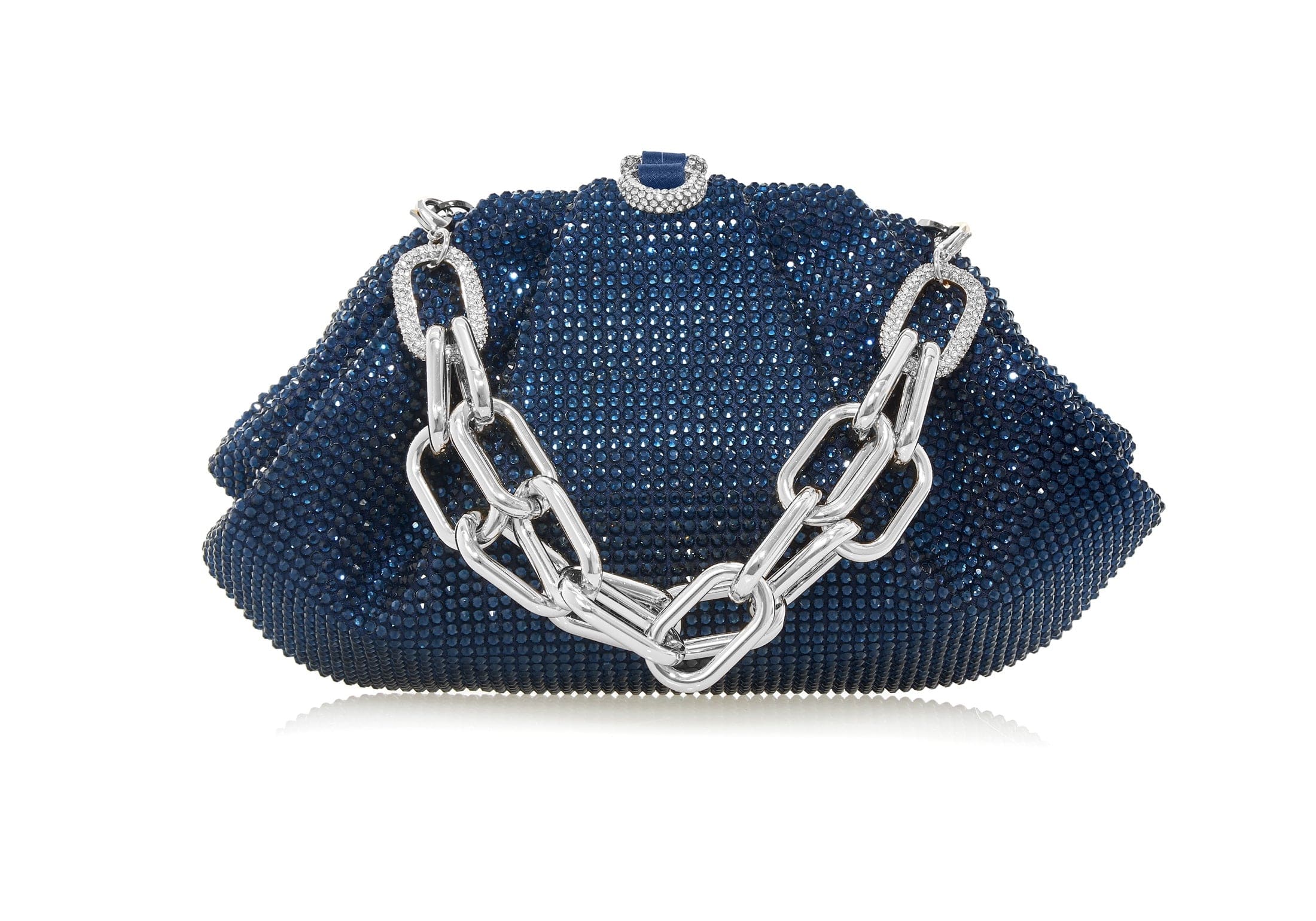 Book clutch purse - Navy blue embroidered handbag - Fairytale purse – VR  handmade