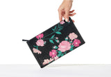 Zip Pouch Night Roses