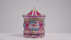 Judith Leiber Couture Women's Carousel Merry Go Round Embellished Clutch - Champagne Fuchsia Multi One-Size