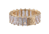 Baguette Eternity Ring Clear